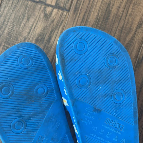 Melissa x Larroudé Pool Slides size 8 - Picture 7 of 7